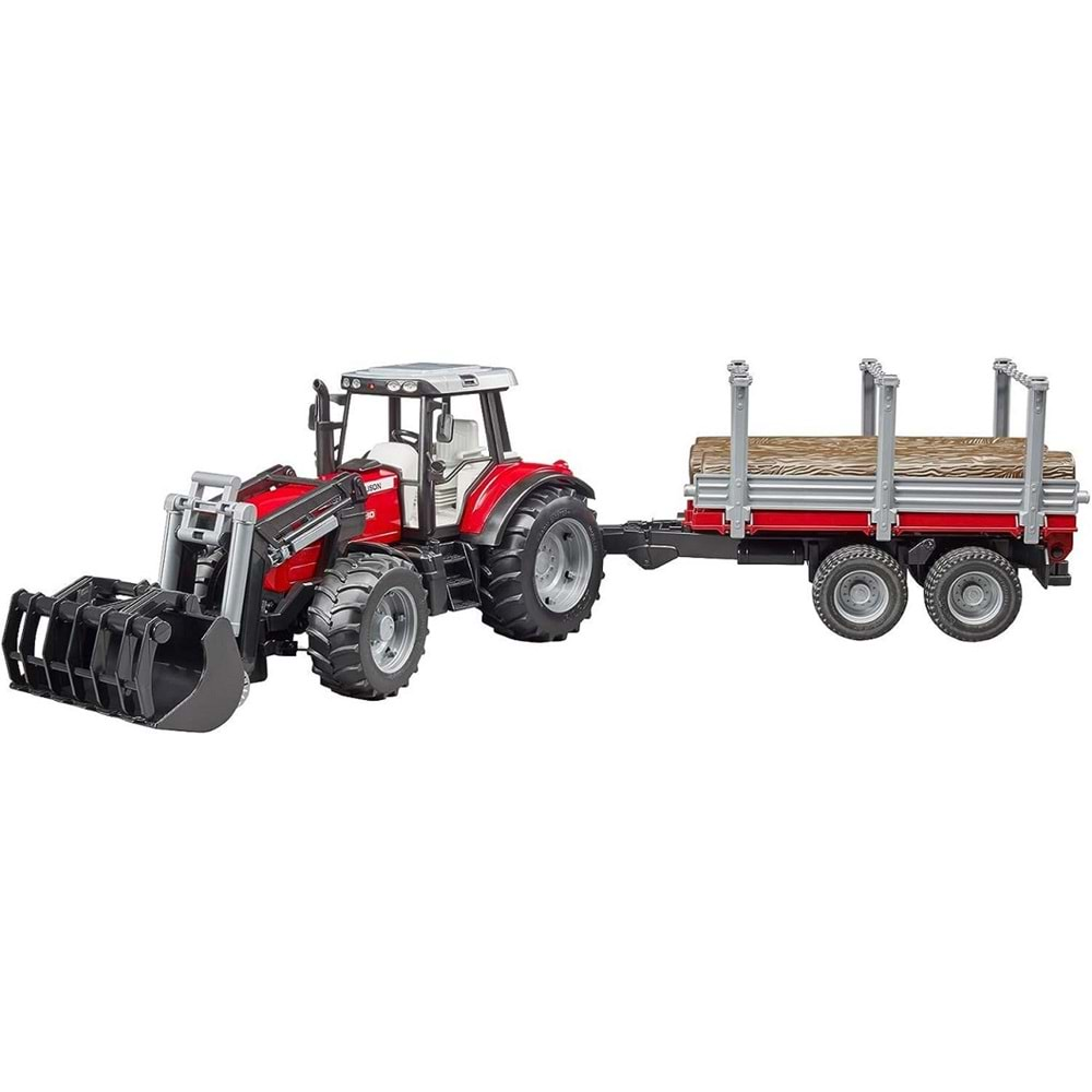 02046 MASSEY FERGUSON 7480 VE KUTUK TASIYAN ROMORK