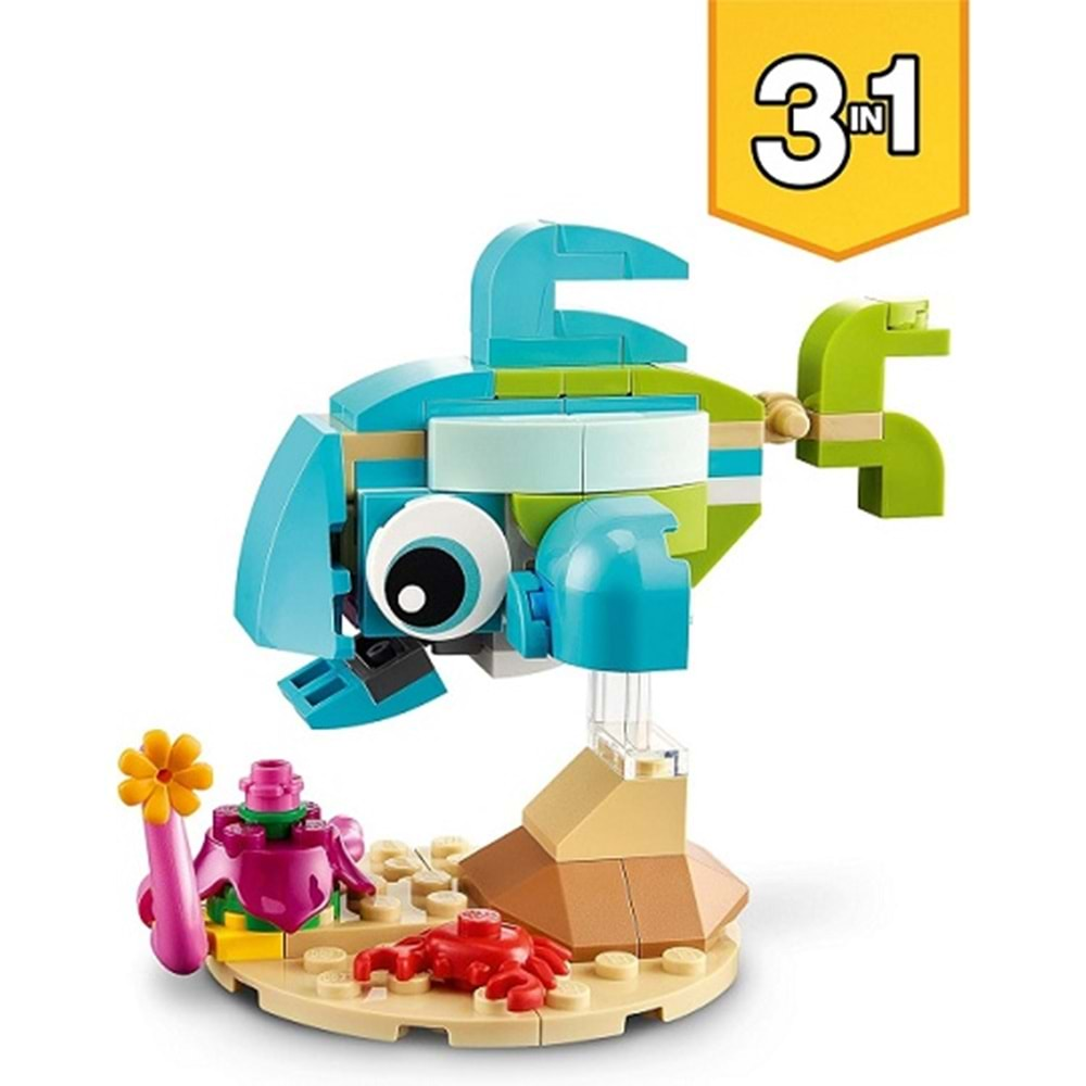 31128 DOLPHIN AND TURTLE LEGO