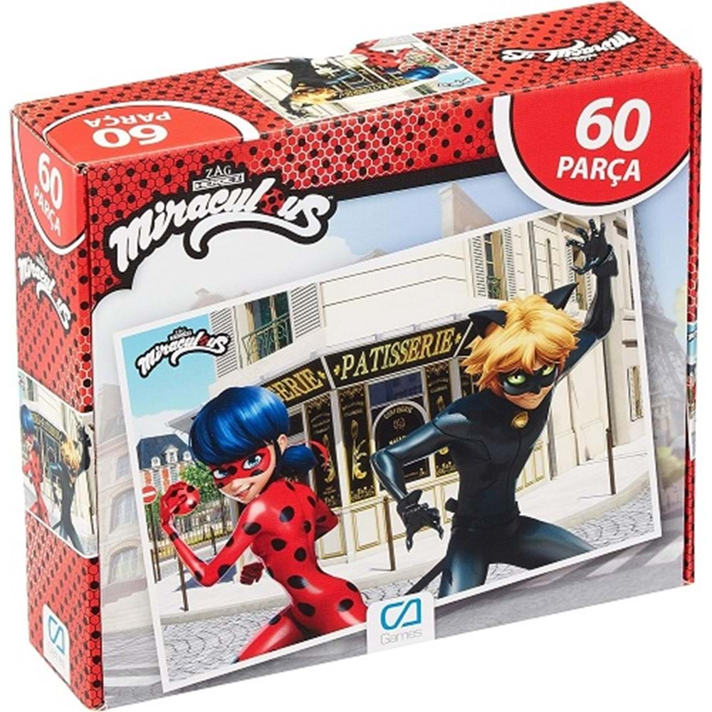 CA 5102 60 PARÇA PUZZLE MIRACULOUS