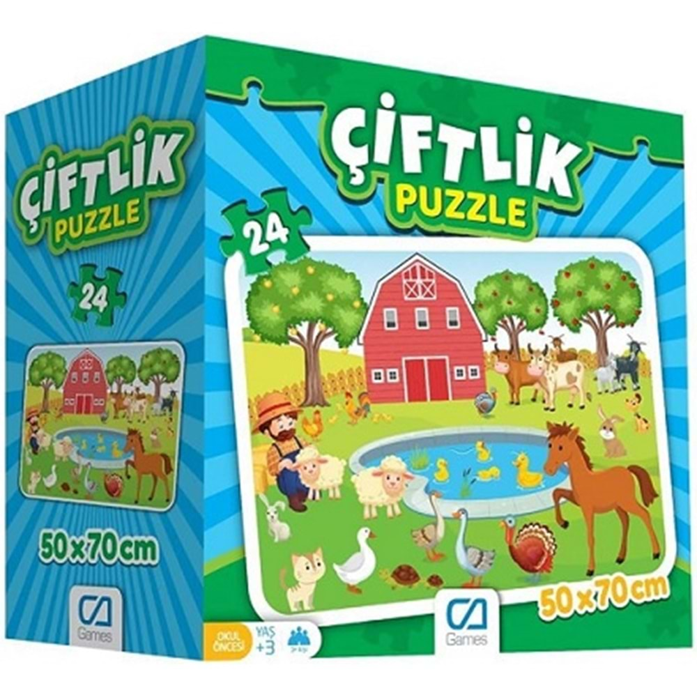 CA 5133 24 PARÇA PUZZLE ÇİFTLİK