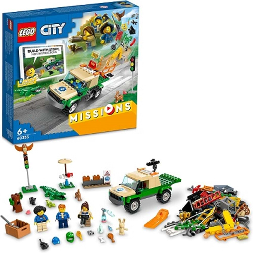 60353 W ANIMAL RESCUE MISSIONS LEGO