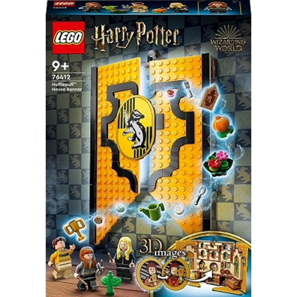 76412 HARRY POTTER HUFFLEPUFF BINASI BAYRAGI