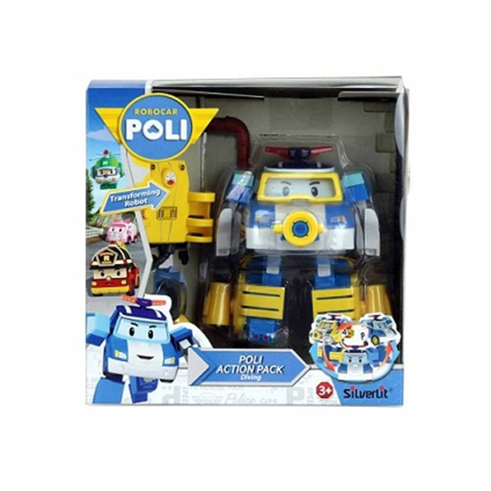 83310 AKSESUARLI TRANSFORMERS POLI ACTION FIGUR