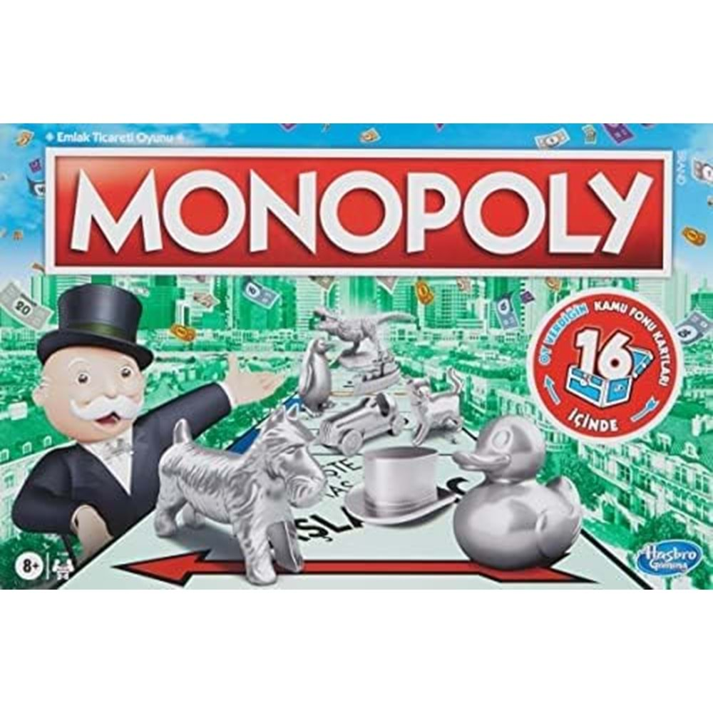 C1009 MONOPOLY STANDART YENİ PİYON SERİSİ