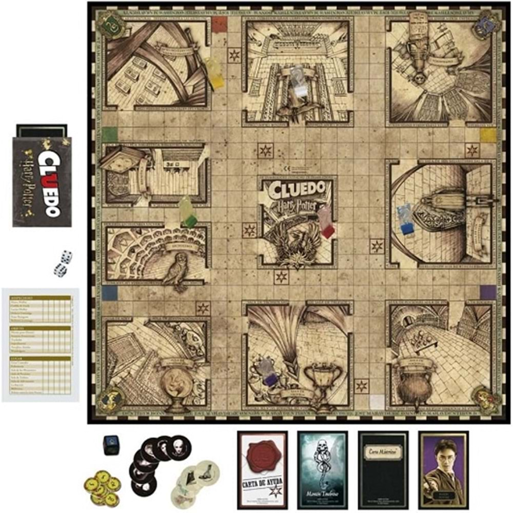 F1240 CLUEDO HARRY POTTER KUTU OYUNU