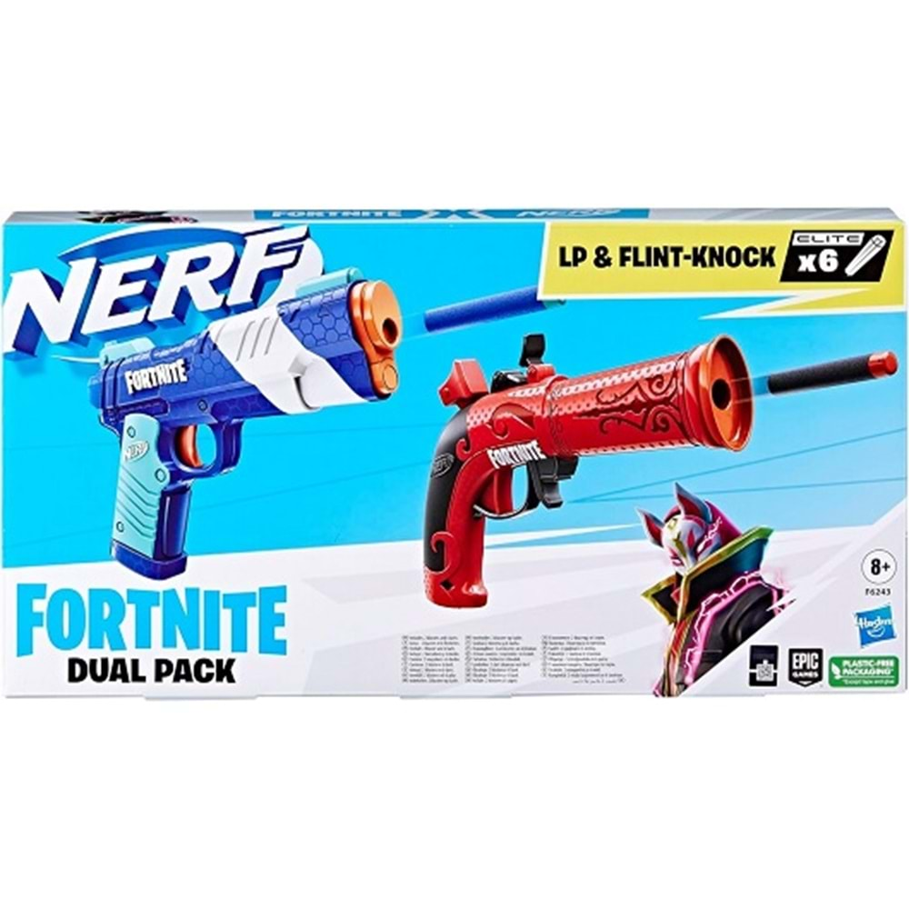 F6243 NERF FORTNITE IKILI PAKET