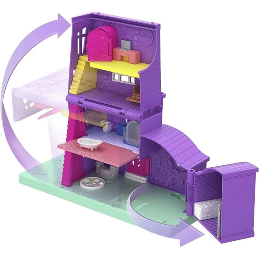 GFP42 POLLY POCKET POLLYVILLE EVİ