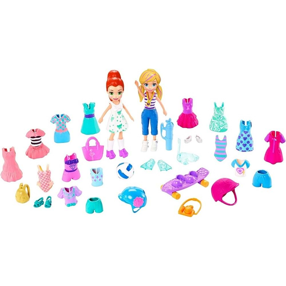 GGJ48 POLLY POCKET BÜYÜK MODA SETİ