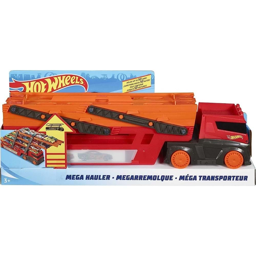 GHR48 HOT WHEELS MEGA MEGA TIR TURUNCU