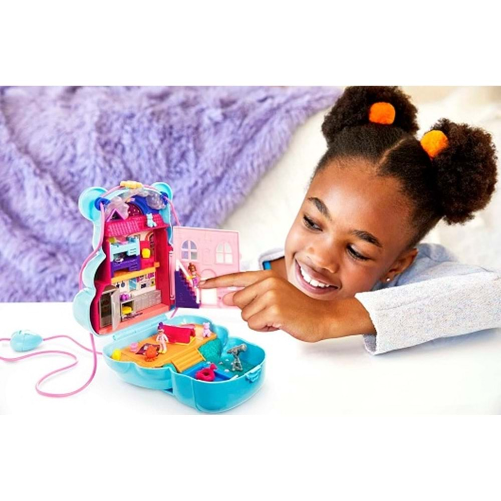 GKJ63 POLLY POCKET ÇANTA OLABİLEN MICRO SET