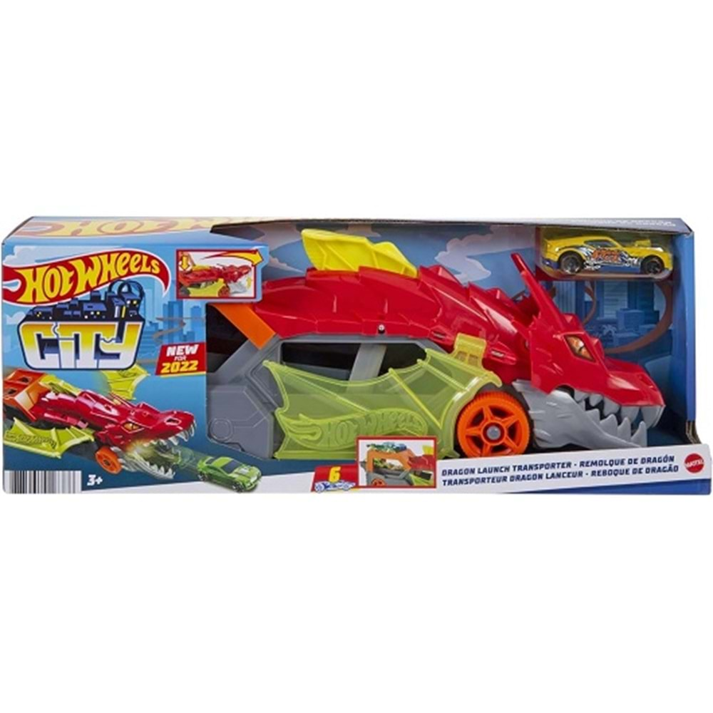 GTK42 HOT WHEELS FIRLATICI EJDERHA