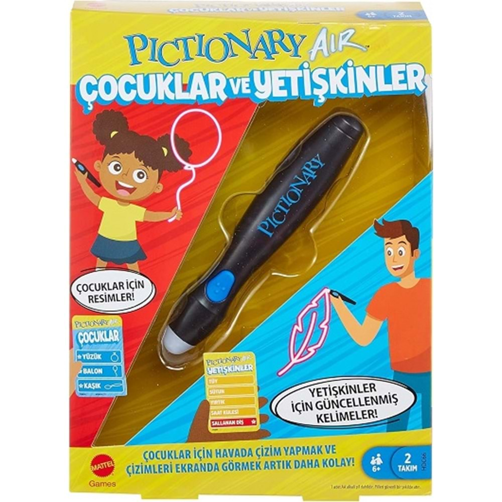 HDC66 PICTIONARY AIR ÇOCUKLAR VE YETİŞKİNLER