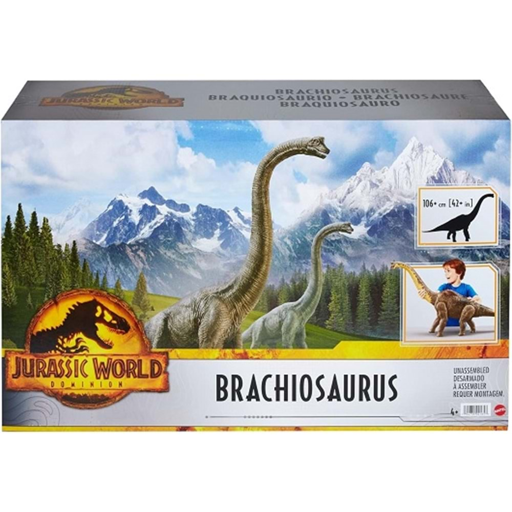 HFK04 JURASSIC WORLD BRACHIOSAURUS FIGURU