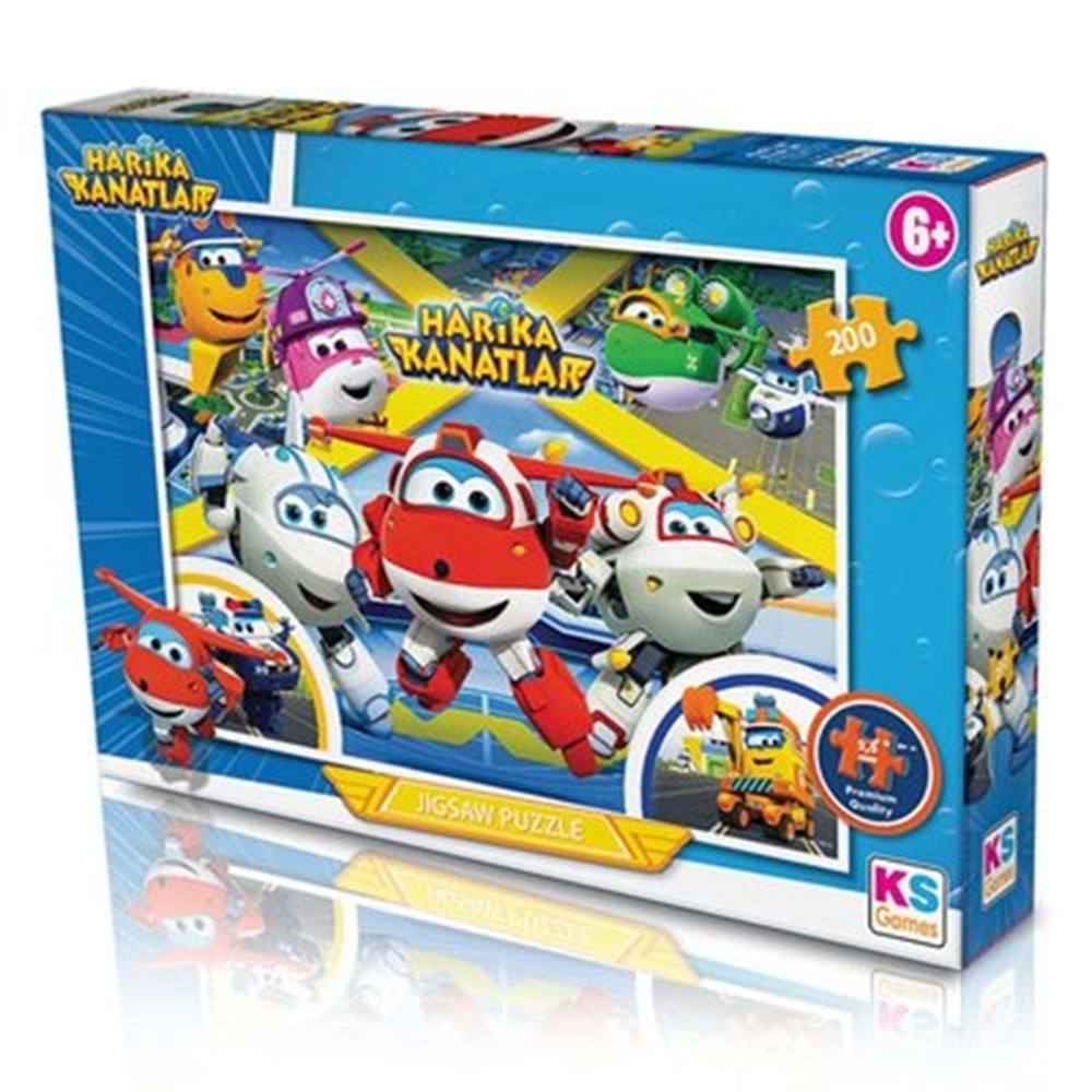 KS PUZZLE HARİKA KANATLAR 200 PCS HK 113