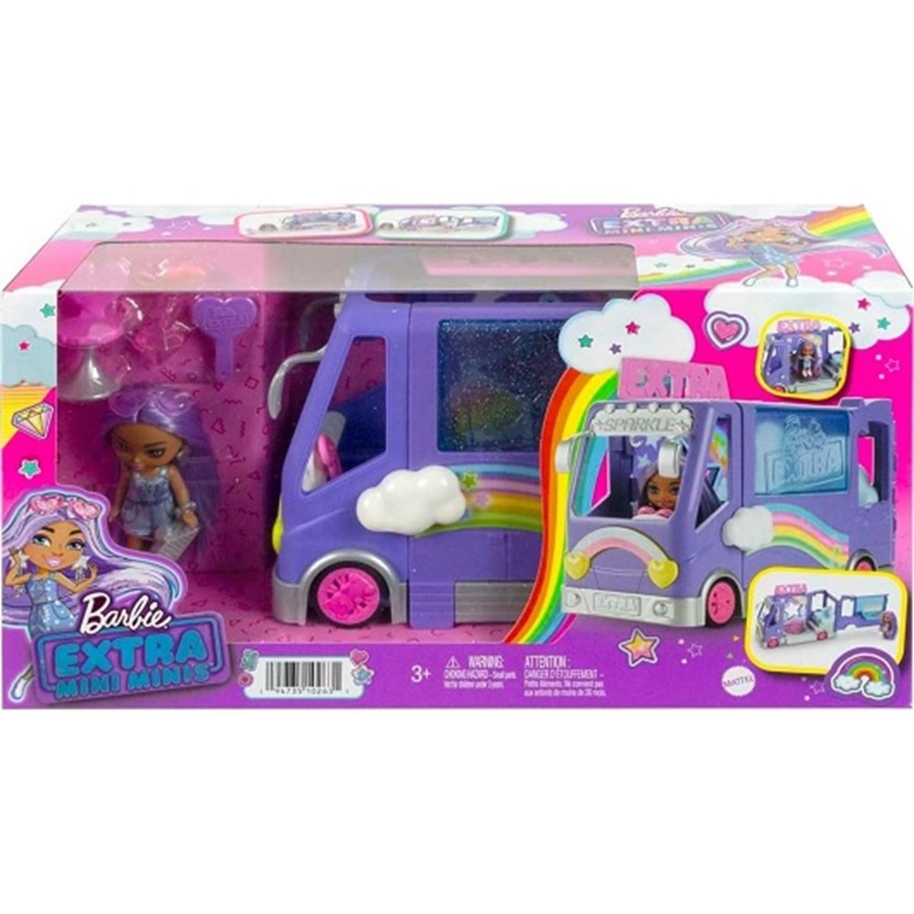 HKF84 BARBIE EXTRA MINI MINI TUR OTOBUSU