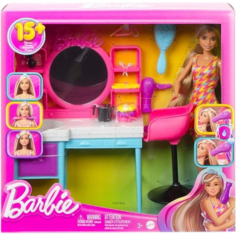 HKV00 BARBIE MUHTEŞEM KUAFÖR OYUN SETI