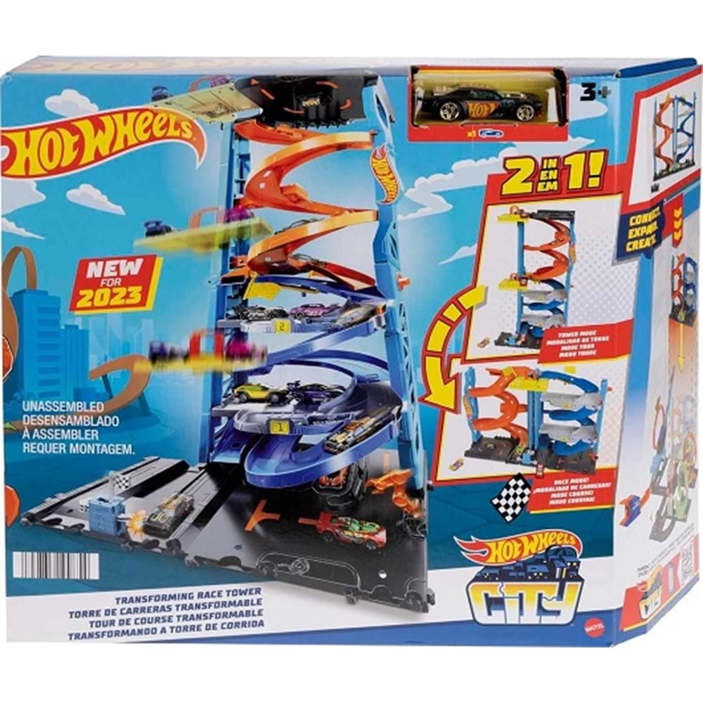 HKX43 HOT WHEELS HEYECANLI YARIS KULESI