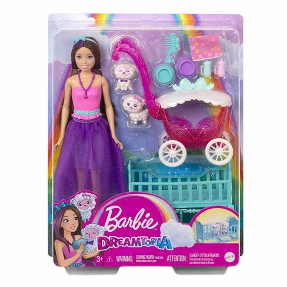 HLC29 BARBIE DREAMTOPIA SKIPPER KUZUCUK BAKIMI OYUN SETI