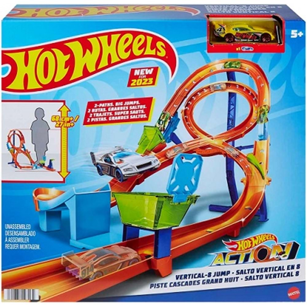 HMB15 HOT WHEELS DİKEY YARIŞ HEYECANI OYUN SETI