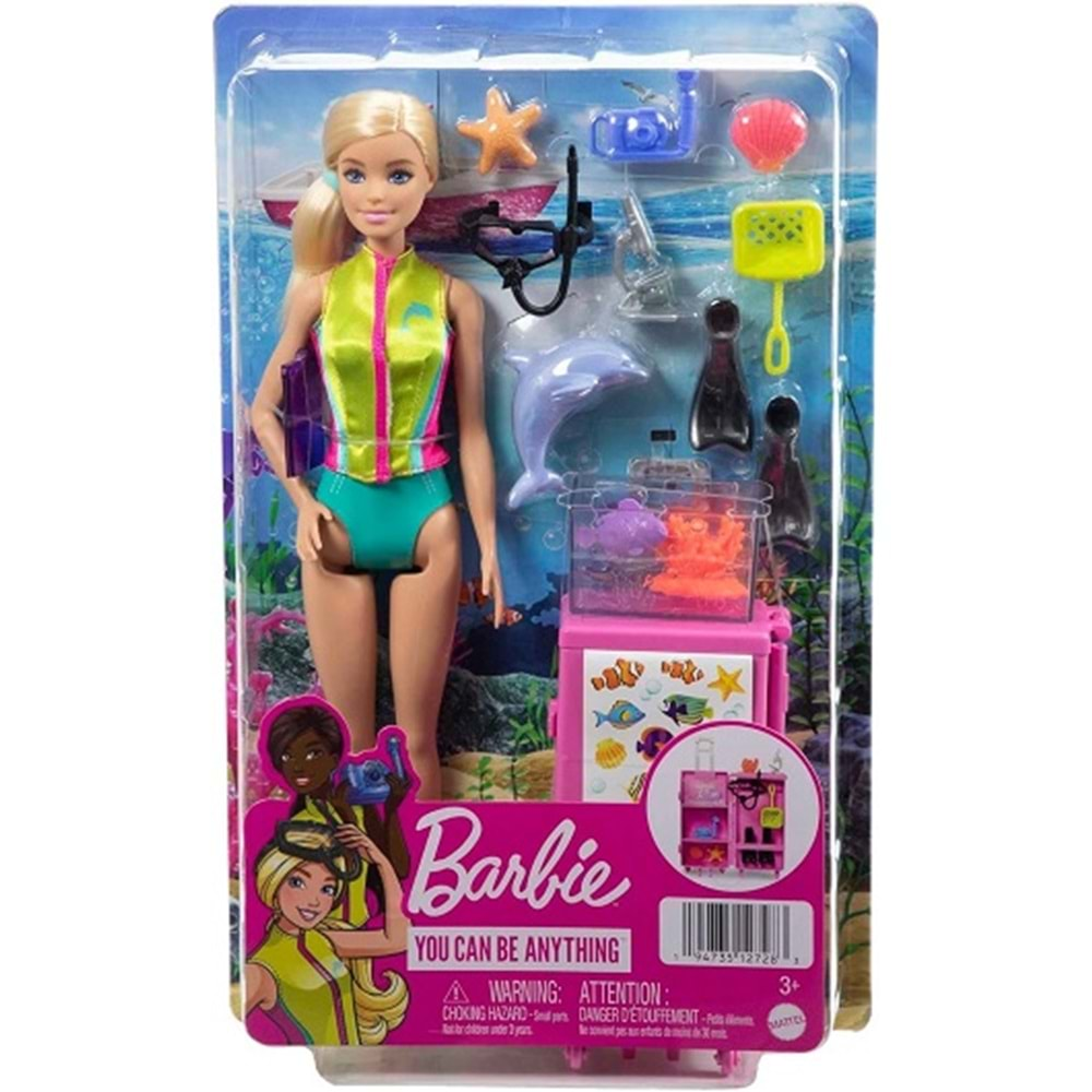 HMH26 BARBIE DENİZ BİYOLOĞU OYUN SETİ