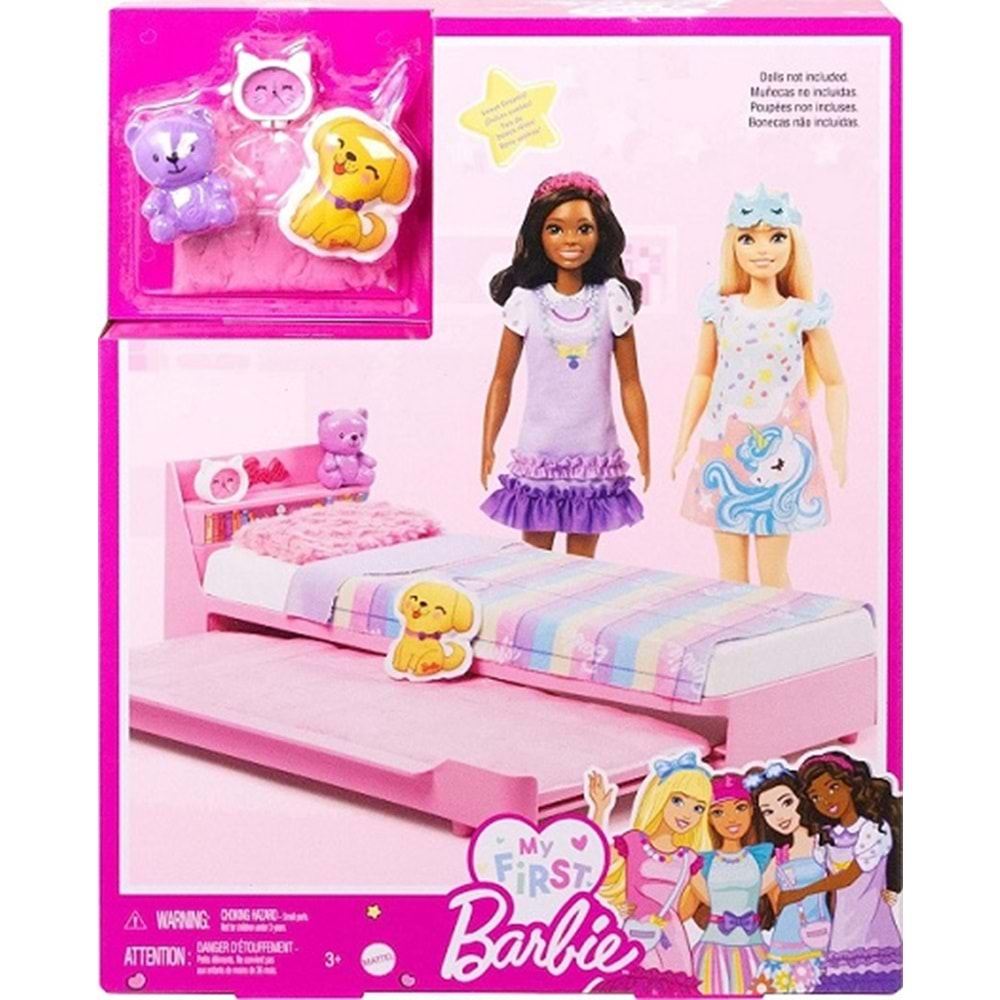 HMM64 İLK BARBIE BEBEĞİM - BARBIE nin YATAGI OYUN SETI