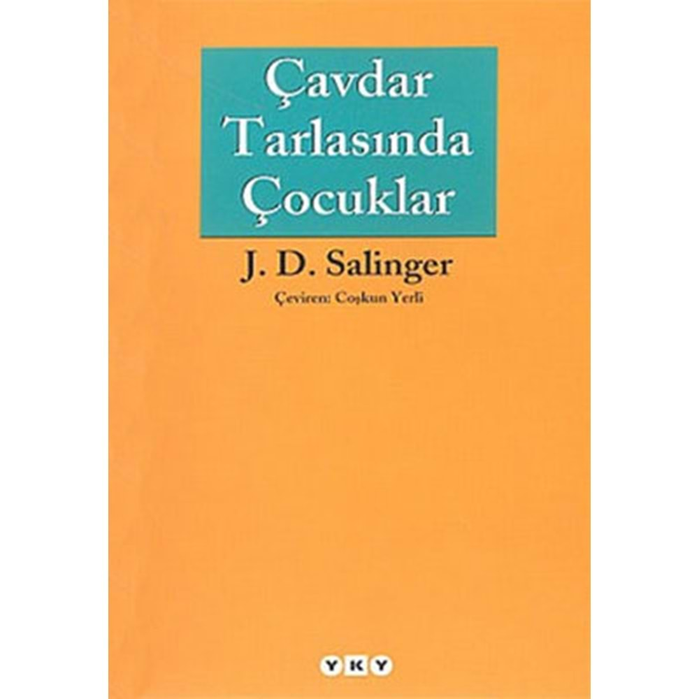 ÇAVDAR TARLASINDA ÇOCUKLAR (J.D SALİNGER)