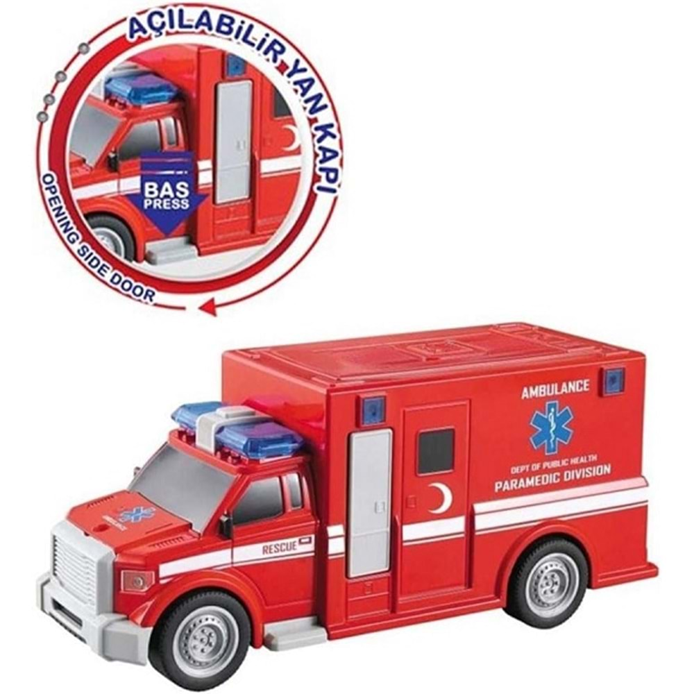 ADELAND NİTRO SPEED 1:20 POLİS AMBULANSI