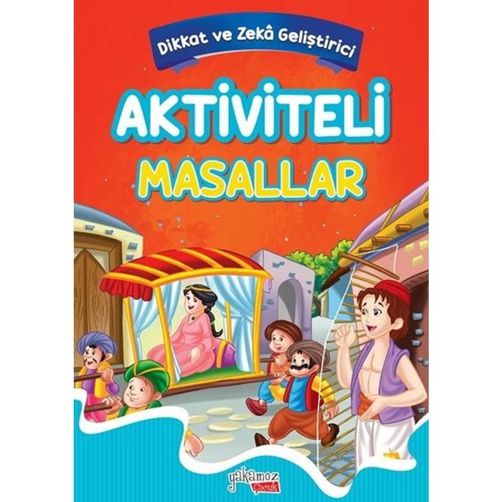 YAKAMOZ AKTİVİTELİ MASALLAR KIRMIZI