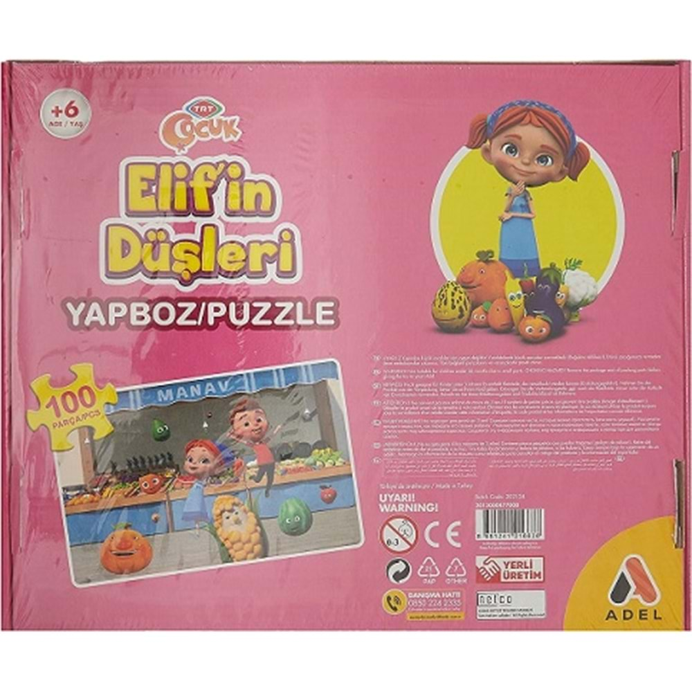 ELİF DÜŞLERİ PUZZLE 100 PARÇA