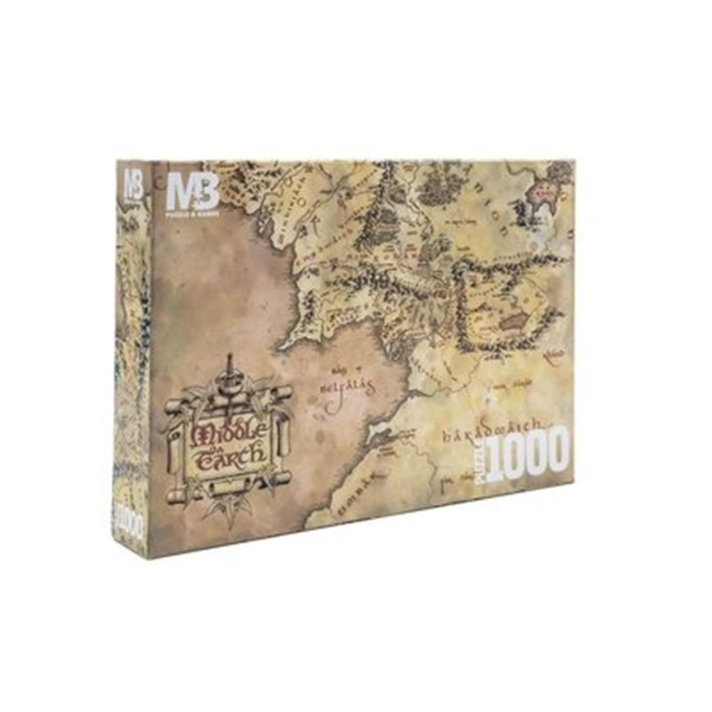 MABBELS PUZZLE 1000 pcs LORD OF THE RINGS MAP