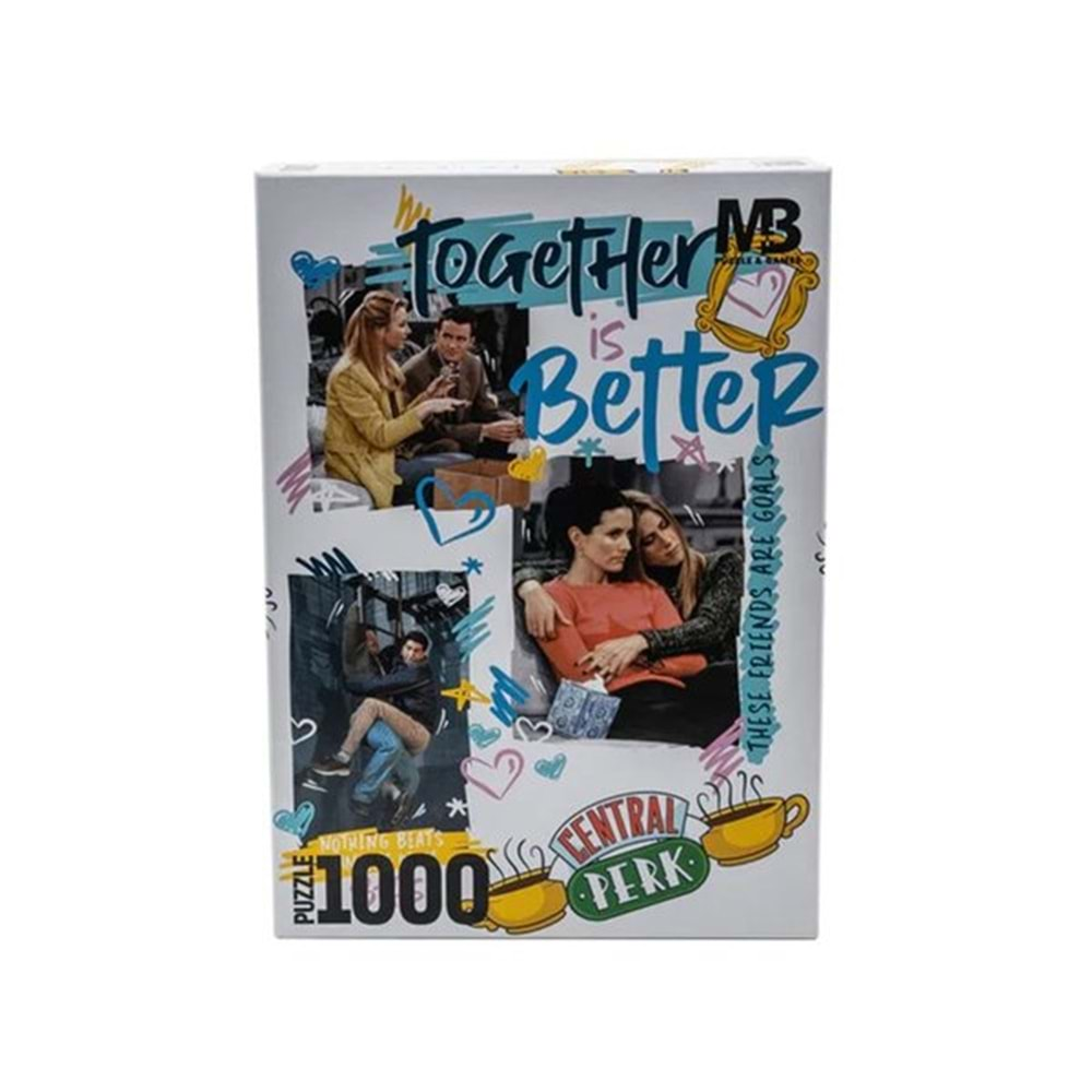 MABBELS PUZZLU 1000 pcs FRIENDS TOGETHER