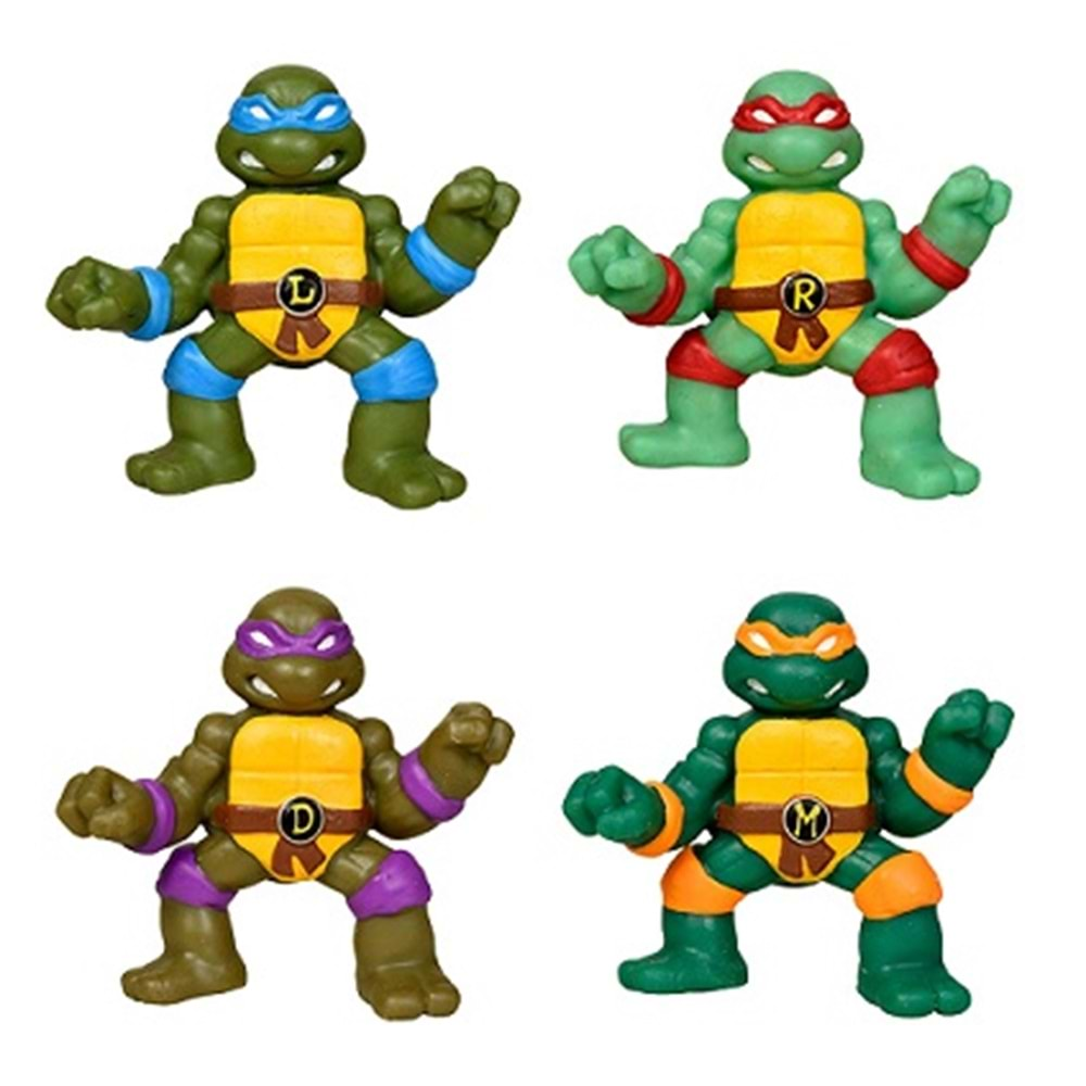 TU009000 TMNT NINJA KAPLUMBAGA MINI STRETCH FIGURLER-81120