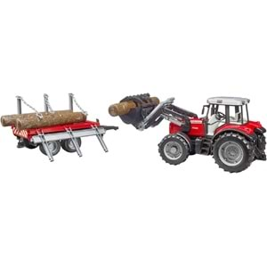 02046 MASSEY FERGUSON 7480 VE KUTUK TASIYAN ROMORK