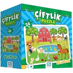 CA 5133 24 PARÇA PUZZLE ÇİFTLİK