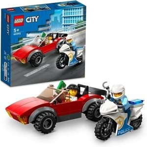 60392 POLICE BIKE CAR CHASE