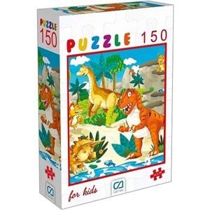 CA 6104 150 PARÇA PUZZLE DİNAZORLAR