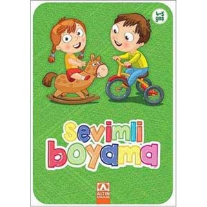 ALTIN SEVİMLİ BOYAMA YEŞİL