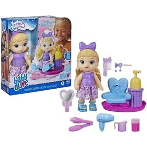 F5112 BABY ALIVE KOPUKLU SAC TASARIM SETI