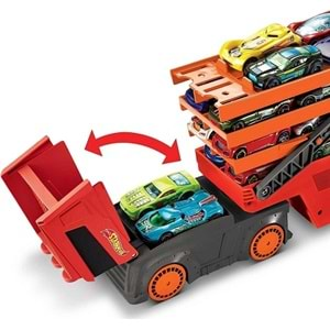 GHR48 HOT WHEELS MEGA MEGA TIR TURUNCU