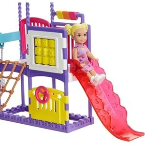 GHV89 BARBIE BEBEK BAKICISI SKIPPER PARKTA OYUN SETİ