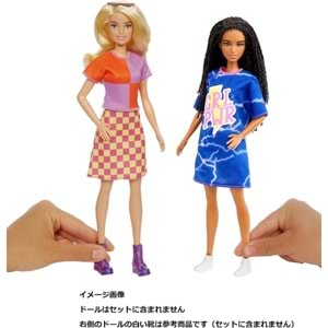 GWF04 BARBIE nin KIYAFET KOLEKSİYONU 2 li PAKET