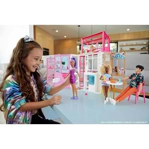 HCD47 BARBIE TAŞINABİLİR PORTATİF EVİ