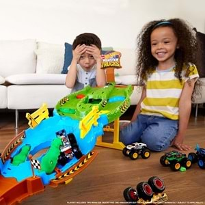 HGV12 HOT WHEELS MONSTER TRUCKS HEYECANLI YARISLAR OYUN SETI