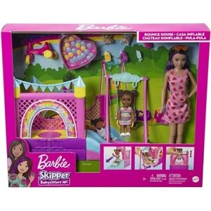 HHB67 BARBIE BEBEK BAKICISI SKIPPER OYUN EVI SETI