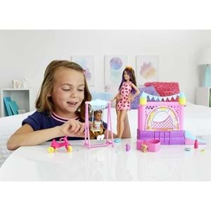 HHB67 BARBIE BEBEK BAKICISI SKIPPER OYUN EVI SETI