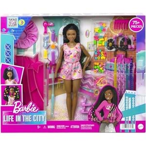 HHM39 BARBIE BROOKLYN EGLENCELI SACLARI OYUN SETI