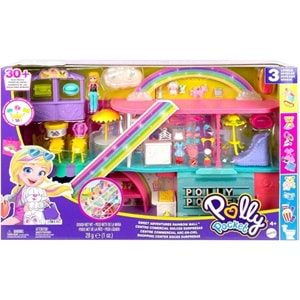 HHX78 POLLY POCKET GÖKKUŞAĞI ALIŞVERİŞ MERKEZİ OYUN SETİ