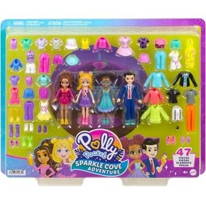 HKW10 POLLY POCKET VE ARKADAŞLARI KOMBİN EĞLENCESİ OYUN SETI