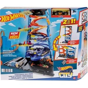 HKX43 HOT WHEELS HEYECANLI YARIS KULESI