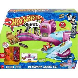 HMK01 HOT WHEELS SKATE AHTAPOT KAYKAY PARKI OYUN SETI